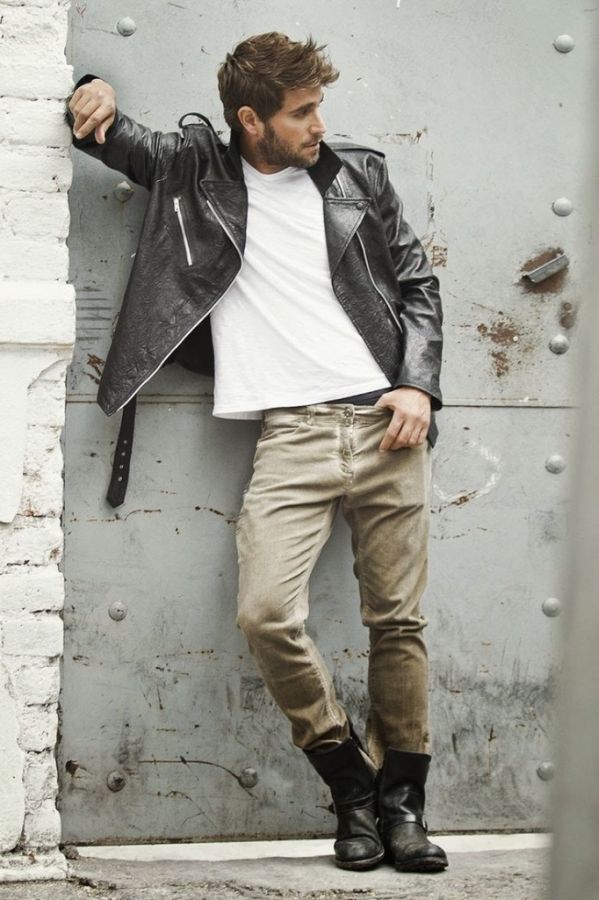 Waterproof Men's Leather Boots Intended For Leather Boots Street Men