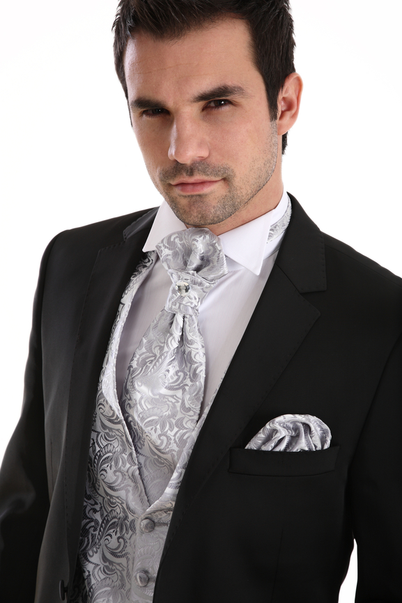 Handsome young man in tuxedo